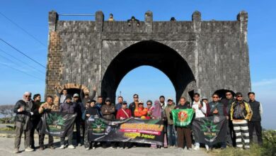 Touring Perdana dan Deklarasi BikersMu Chapter Temanggung di Negeri Khayangan Magelang