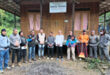 Kunjungan BikersMu Korwil Kalsel dan Mahayabang Riders ke Mushalla Nurul Hijrah, Kampung Mualaf Banjar.