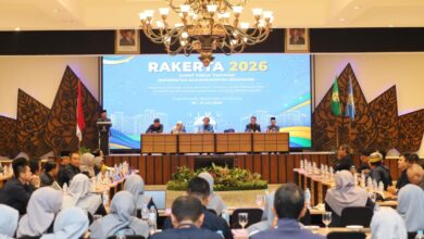 Suasana pembukaan RAKERTA 2026 Universitas Muhammadiyah Semarang saat jajaran pimpinan menyusun strategi kampus kelas dunia.