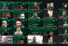 Suasana tangkapan layar Zoom peserta Akademi Dakwah Digital MUI Batch 1 termasuk Dwi Jatmiko dari Solo.