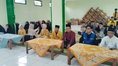 Suasana pembukaan MU Orsen-V di PonpesMU Manafi’ul ‘Ulum Sambi Boyolali dihadiri mudir, ustaz, dan para santri.