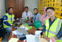 Penyerahan mahasiswa Program Magang ITESA Muhammadiyah Semarang di PT Sinar Riau Perkasa Prima Grobogan.