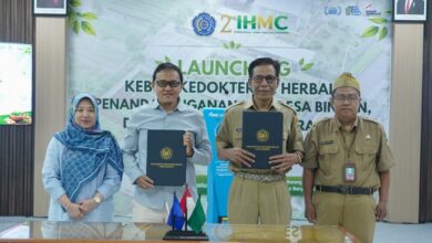 FK UMP launching Kebun Kedokteran Herbal dan penandatanganan kerja sama desa binaan