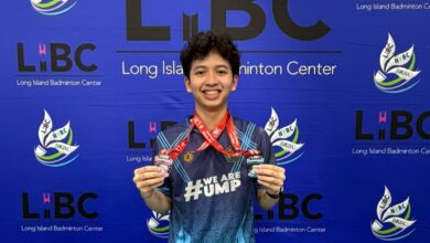 Mahasiswa UMP sabet juara bulu tangkis di Amerika Fajar Ardi Pradana pamerkan dua medali LIBC Summer Challenge 2026