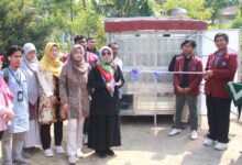 Peresmian mesin pengering bawang merah Grobogan Instore Dryer System oleh tim PPK Ormawa UNIMUS di Desa Taruman