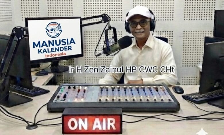 Ir. H. Zen Zainul HP saat mengisi Podcast Pekanan membahas bahaya rokok bagi ekonomi keluarga.