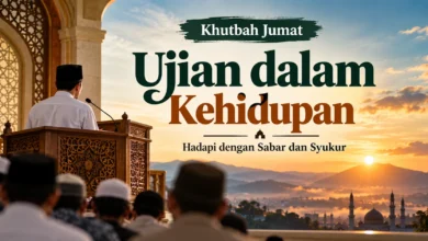 Khutbah Jumat tentang ujian dalam kehidupan, sabar, dan syukur