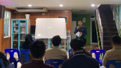Pelatihan metode Tsaqifa UMS Bangkok untuk para calon guru Al-Qur'an di Thailand.