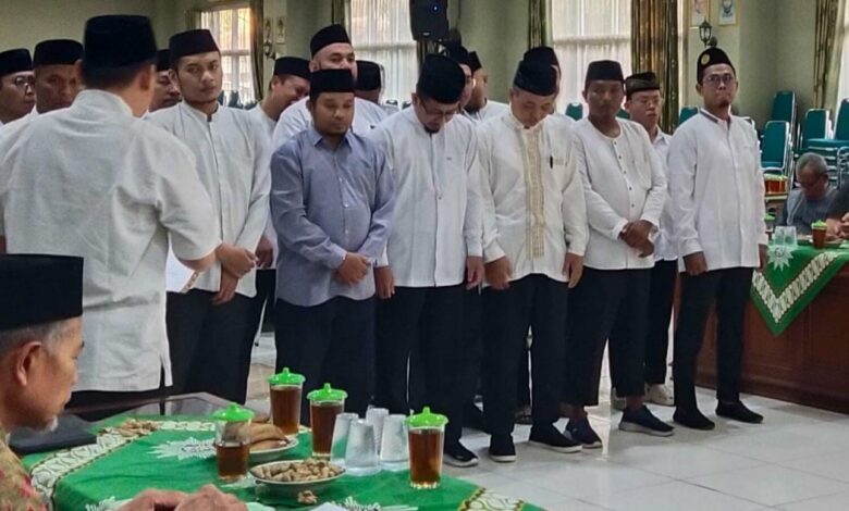 Pelantikan pengurus Korps Mubaligh Muhammadiyah atau KMM Karanganyar di Gedung Dakwah Karanganyar.