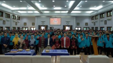 Suasana pembukaan Masta IMM FKIP UMS di Auditorium Moh Djazman Kampus 1 UMS