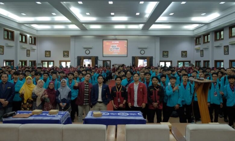 Suasana pembukaan Masta IMM FKIP UMS di Auditorium Moh Djazman Kampus 1 UMS