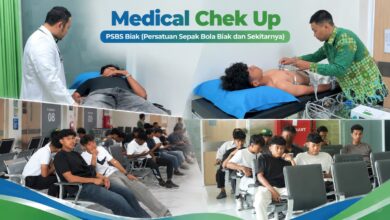Pemain PSBS Biak menjalani Medical Check Up dan pemeriksaan rekam jantung di RS UMS A.R. Fachrudin Surakarta
