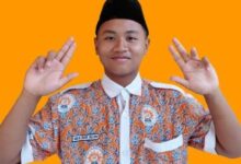 Abdan Zharif Sholihin siswa SMP At-Tajdid Blora meraih Juara 3 Olimpiade Madrasah Indonesia 2026 IPS Terintegrasi.