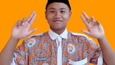 Abdan Zharif Sholihin siswa SMP At-Tajdid Blora meraih Juara 3 Olimpiade Madrasah Indonesia 2026 IPS Terintegrasi.