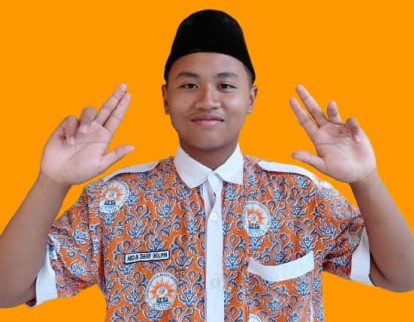 Abdan Zharif Sholihin siswa SMP At-Tajdid Blora meraih Juara 3 Olimpiade Madrasah Indonesia 2026 IPS Terintegrasi.