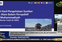 Kajian Tarjih Online UMS yang ditayangkan di tvMu mengenai Zakat Hasil Pengelolaan Sumber Daya Alam dalam Perspektif MTT Muhammadiyah dengan narasumber Ustadz Yayuli, M.P.I.