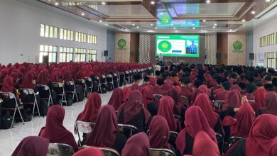 Suasana aula hari kedua PKKMB UMPWR 2026 dan Masta Universitas Muhammadiyah Purworejo