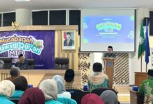 Suasana pembukaan seleksi MTQ UMS 2026 di Ruang Seminar Gedung Induk Siti Walidah.