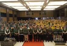 Pengukuhan 1.014 Satgas GreenMu oleh Muhammadiyah Banyumas di Java Heritage Hotel Purwokerto