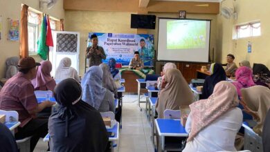 Suasana Rapat Paguyuban Wali Murid SD Muhammadiyah PK Banyudono untuk mendidik anak di era digita