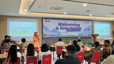 Orientasi mahasiswa asing UMS 2026 di Gedung Edutorium KH Ahmad Dahlan Surakarta