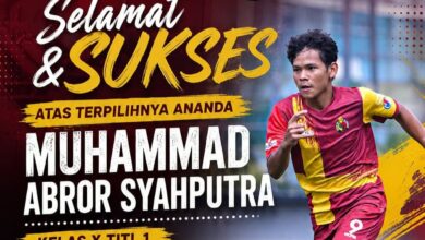 Muhammad Abror Syahputra siswa SMK Muhammadiyah Majenang ikuti seleksi EPA Persikad Depok U-18