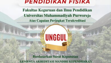 Poster pengumuman Akreditasi Unggul UMPWR Program Studi Pendidikan Fisika FKIP dari LAMDIK.