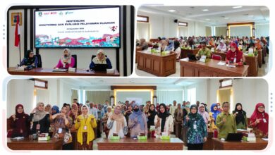 Suasana Pertemuan Monitoring dan Evaluasi Pelayanan Rujukan Dinas Kesehatan Kota Surakarta