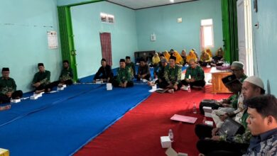 Jajaran pimpinan PDM Temanggung dan PCM Jumo saat menghadiri kegiatan turba di Jumo, Temanggung.