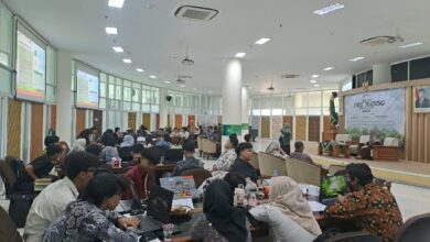 Suasana pelatihan i-Tree oleh Prodi Arsitektur UMS di Ruang Seminar Gedung Induk Siti Walidah