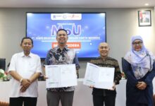Penandatanganan MoU layanan fisioterapi Klinik Tambaksari UMP antara PT Uempe Insan Medika dan PT Teknologi Kinetik Indonesia Bebas Cedera.