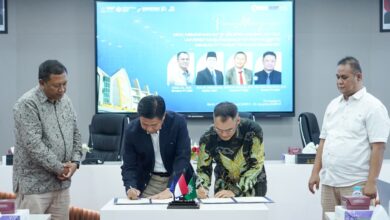 Penandatanganan MoU hilirisasi riset UMP bersama PT Cosmotech Multi Mandiri oleh Rektor Prof Jebul Suroso di Purwokerto.