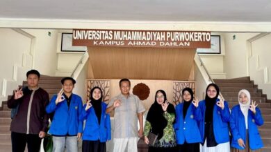 Delegasi mahasiswa UMP bersama jimpinan pimpinan FAI berfoto bersama sebelum mengikuti Huffaz Leadership Camp 2026 di Malaysia.