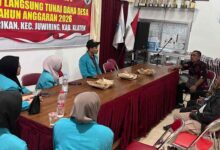 Tim PPK Ormawa IMM FKIP UMS menggelar Focus Group Discussion (FGD) bersama warga dan tokoh masyarakat Desa Carikan Klaten.