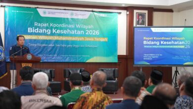 Suasana Rapat Koordinasi Wilayah Rumah Sakit Muhammadiyah Jawa Tengah di UNIMMA Magelang.