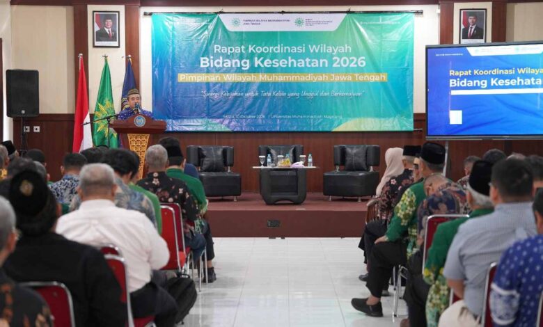 Suasana Rapat Koordinasi Wilayah Rumah Sakit Muhammadiyah Jawa Tengah di UNIMMA Magelang.
