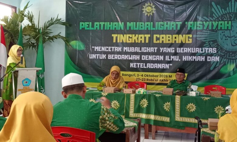 Suasana Pelatihan Mubalighat Aisyiyah Jepara di Bangsri