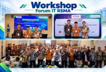 Delegasi RS UMS A.R. Fachrudin saat menghadiri Workshop IT Rumah Sakit Muhammadiyah 'Aisyiyah di Yogyakarta.