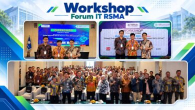 Delegasi RS UMS A.R. Fachrudin saat menghadiri Workshop IT Rumah Sakit Muhammadiyah 'Aisyiyah di Yogyakarta.