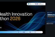 Sosialisasi UMS Health Innovation Hackathon 2026 secara daring menghadirkan narasumber Agus Triyono.