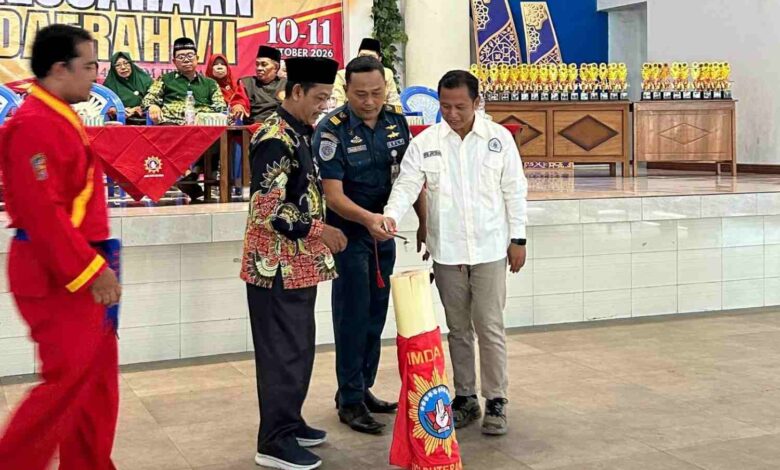 Pembukaan Kejurkab Pencak Silat Tapak Suci Jepara 2026 secara simbolis di Gedung Dakwah Umar Hasyim Nalumsari