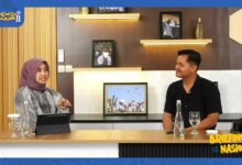 Muhammad Arfian Hariz guru SD Muhammadiyah Parakan saat menjadi narasumber Briefing Nasional Kemenkeu Mengajar ke-11.