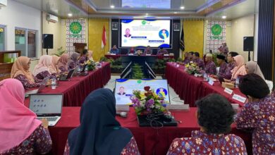 Asesmen lapangan akreditasi Magister Pendidikan Matematika UMPWR oleh tim asesor LAMDIK di Ruang Seminar UMPWR.