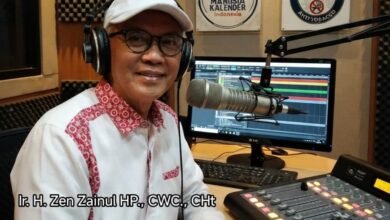 Ir. H. Zen Zainul HP. (Zenza TekSas) Direktur ComBAT di studio Podcast Pekanan PDM Kota Bekasi membahas larangan vape total.