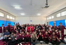 Foto bersama kader dan pengurus PK IMM Buya Hamka FAI UMP saat kegiatan Temu Kader di Purwokerto.