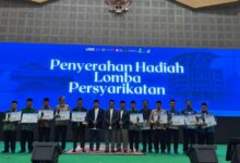 Apresiasi Kontribusi Persyarikatan Muhammadiyah se-Solo Raya dalam penyerahan penghargaan MOEA 2026 di Edutorium KH Ahmad Dahlan UMS