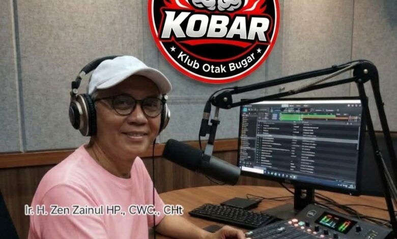 Zenza TekSas pendiri Klub Otak Bugar membagikan cara melatih otak dalam Podcast LSBO PDM Kota Bekasi.