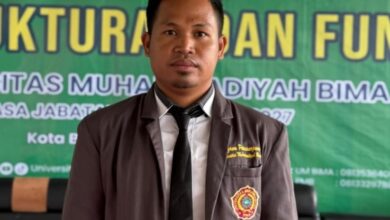 Akademisi Universitas Muhammadiyah Bima Salmin M.Pd dalam momen Hari Santri 2026