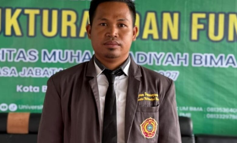 Akademisi Universitas Muhammadiyah Bima Salmin M.Pd dalam momen Hari Santri 2026