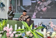 Prof Din Syamsuddin di Jepara menyampaikan tausiyah Pengajian Akbar Muhammadiyah Bangsri